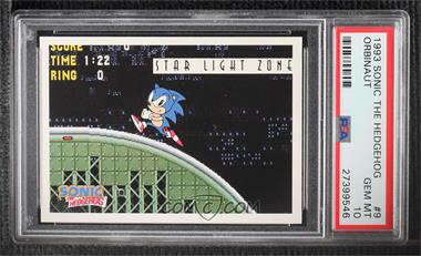 1993 Topps Sonic the Hedgehog - [Base] #9 - Star Light Zone [PSA 10 GEM MT]