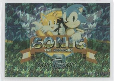 1993 Topps Sonic the Hedgehog - Prism #5 - Sonic the Hedgehog