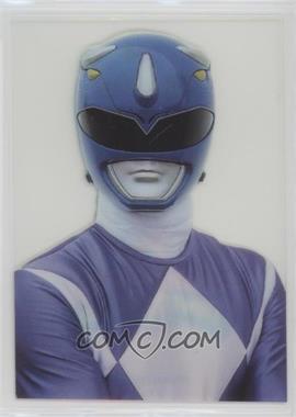 1994-95 Collect-A-Card Mighty Morphin Power Rangers The New Season - Acetate Character PlastiCards #CS-5 - The Blue Ranger