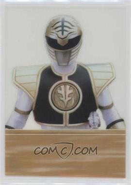 1994-95 Collect-A-Card Mighty Morphin Power Rangers The New Season - Acetate Character PlastiCards #CS-6 - The White Ranger