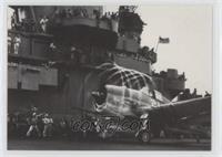 Pacific Theatre - FGF On The U.S.S. Yorktown - 1943