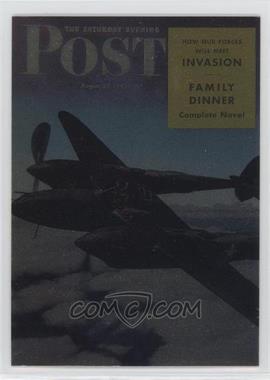 1994 CARDZ World War II: A Grateful Nation Remembers - Tekchrome #T9 - The Flight for Freedom - Saturday Evening Post
