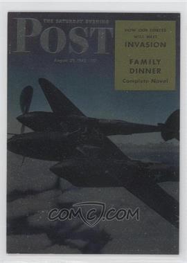 1994 CARDZ World War II: A Grateful Nation Remembers - Tekchrome #T9 - The Flight for Freedom - Saturday Evening Post