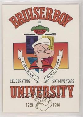 1994 Card Creations Popeye - Case Topper #CI-1 - Bruiserboy University (Popeye)