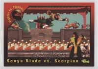 Fighter vs. Fighter - Sonya Blade vs. Scorpion