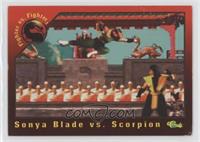 Fighter vs. Fighter - Sonya Blade vs. Scorpion [EX to NM]