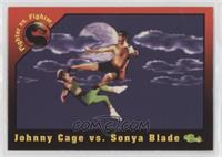 Fighter vs. Fighter - Johnny Cage vs. Sonya Blade