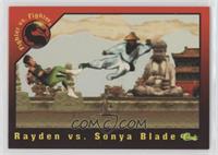 Fighter vs. Fighter - Rayden vs. Sonya Blade