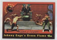 Secret Move - Johnny Cage's Green Flame [EX to NM]