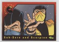 Story Line - Sub-Zero and Scorpion [EX to NM]