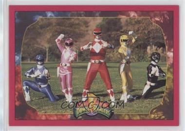 1994 Collect-A-Card Mighty Morphin Power Rangers Series 2 - [Base] - Retail Red Border #107 - Go Go Power Rangers