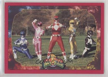 1994 Collect-A-Card Mighty Morphin Power Rangers Series 2 - [Base] - Retail Red Border #107 - Go Go Power Rangers