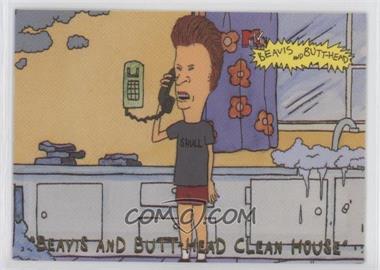 1994 Fleer Ultra Beavis and Butt-Head - Scratch & Sniff #692 - Beavis and Butt-Head Clean House