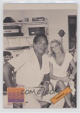 1994 Interlink In Pursuit of Justice: The Simpson Case - Promotional #P2 - O.J. Simpson and Nicole