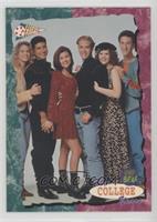 Alex Tabor, A.C. Slater, Kelly Kapowski, Zack Morris, Leslie Burke and Samuel 