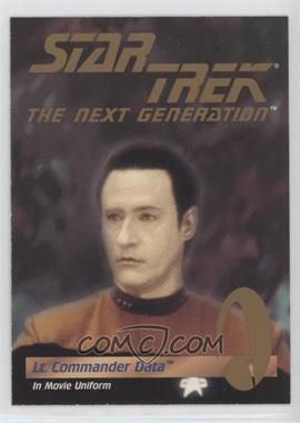 1994 Playmates Star Trek: The Next Generation - [Base] #_DATA.1 - Lt. Commander Data (In Movie Uniform)