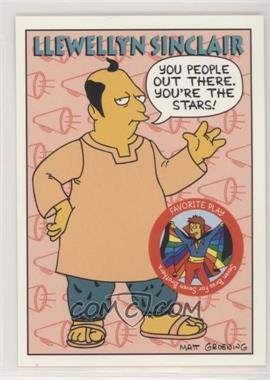 1994 SkyBox Bongo Comics Simpsons Series 2 - Characters #S 37 - Llewellyn Sinclair