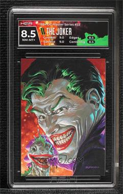 1994 SkyBox Master Series DC - [Base] #33 - The Joker [HGA 8.5 NEAR MINT/MINT+T]