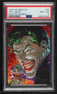 1994 SkyBox Master Series DC - [Base] #33 - The Joker [PSA 8 NM‑MT]