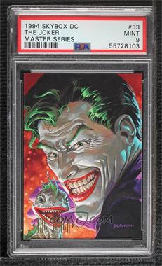 1994 SkyBox Master Series DC - [Base] #33 - The Joker [PSA 9 MINT]