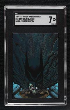 1994 SkyBox Master Series DC - Double-Sided Spectra #DS2 - Batman, The Joker [SGC 7 NM]