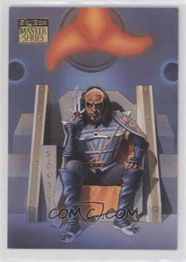 1994 SkyBox Star Trek Masters Series 2 - [Base] #1 - Gowron, Leader of the Klingon High Council