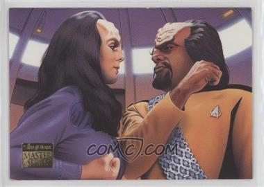 1994 SkyBox Star Trek Masters Series 2 - [Base] #34 - Worf and K'Ehleyr