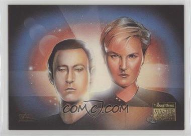 1994 SkyBox Star Trek Masters Series 2 - [Base] #35 - Lt. Commander Data, Tasha Yar