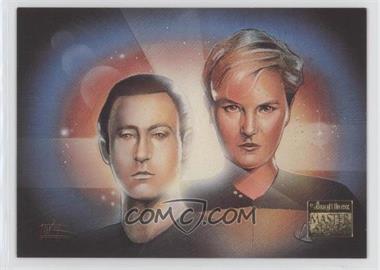 1994 SkyBox Star Trek Masters Series 2 - [Base] #35 - Lt. Commander Data, Tasha Yar