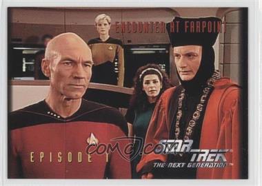 1994 SkyBox Star Trek The Next Generation Season 1 - [Base] #14 - Encounter at Farpoint - Part 2