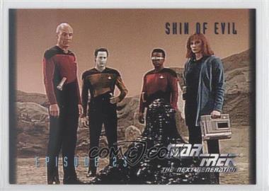 1994 SkyBox Star Trek The Next Generation Season 1 - [Base] #23 - Skin of Evil