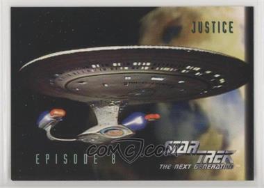 1994 SkyBox Star Trek The Next Generation Season 1 - [Base] #33 - Justice