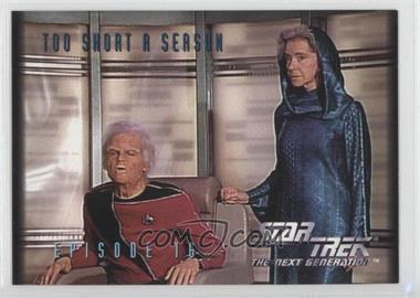 1994 SkyBox Star Trek The Next Generation Season 1 - [Base] #55 - Too Short a Season