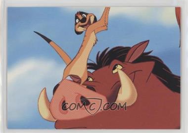 1994 SkyBox The Lion King: Series 2 - [Base] #101 - Scenic Puzzle Cards - Fire Engulf Pride Rock