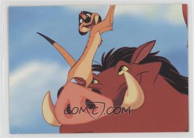 1994 SkyBox The Lion King: Series 2 - [Base] #101 - Scenic Puzzle Cards - Fire Engulf Pride Rock