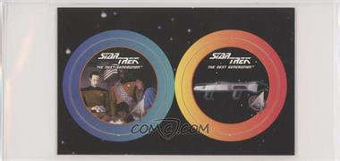 1994 Star Trek The Next Generation Stardiscs Launch Edition - [Base] #2-35 - Data, Lt. Commander Worf