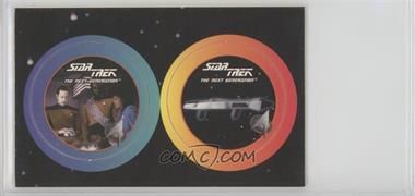 1994 Star Trek The Next Generation Stardiscs Launch Edition - [Base] #2-35 - Data, Lt. Commander Worf