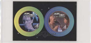 1994 Star Trek The Next Generation Stardiscs Launch Edition - [Base] #42-24 - Cardassian, Jean-Luc Picard, Dr. Beverly Crusher