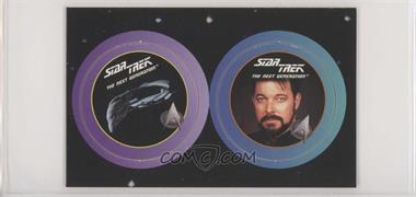 1994 Star Trek The Next Generation Stardiscs Launch Edition - [Base] #45-14 - Commander William Riker