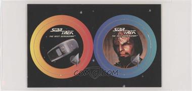 1994 Star Trek The Next Generation Stardiscs Launch Edition - [Base] #8-57 - Lt. Commander Worf