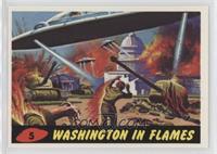 Washington in flames