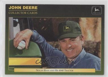 1994 Upper Deck John Deere Collector Cards - [Base] #05 - Nolan Ryan
