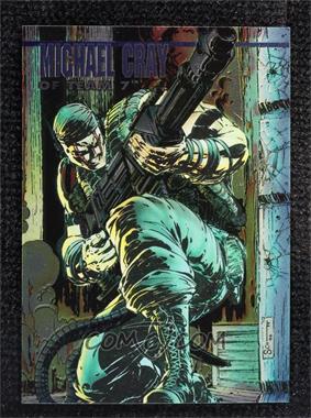 1994 WildStorm Set 1 - Autographs #A14 - Michael Cray of Team 7 (Trevor Scott)