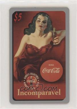 1995-96 Score Board/Sprint Coca Cola Phone Cards - Silver Border #_NoN - $5 - Incomparavel [EX to NM]
