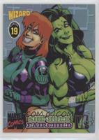 She-Hulk, Fairchild [EX to NM]