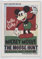 Attract Card - Mickey Mouse in The Moose Hunt [EX to NM]