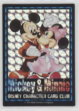 1995 Amada Disney Character Card Club - [Base] #ST-160 - Mickey Mouse, Minnie Mouse [EX to NM]