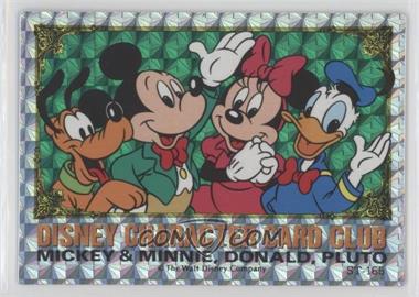 1995 Amada Disney Character Card Club - [Base] #ST-165 - Mickey Mouse, Minnie Mouse, Donald Duck, Pluto, Goofy [EX to NM]
