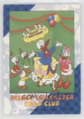 1995 Amada Disney Character Card Club - [Base] #ST-28 - Donald Duck, Daisy Duck, Huey, Dewey, Louie [EX to NM]