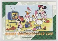 Mickey Mouse, Minnie Mouse, Donald Duck, Daisy Duck [EX to NM]